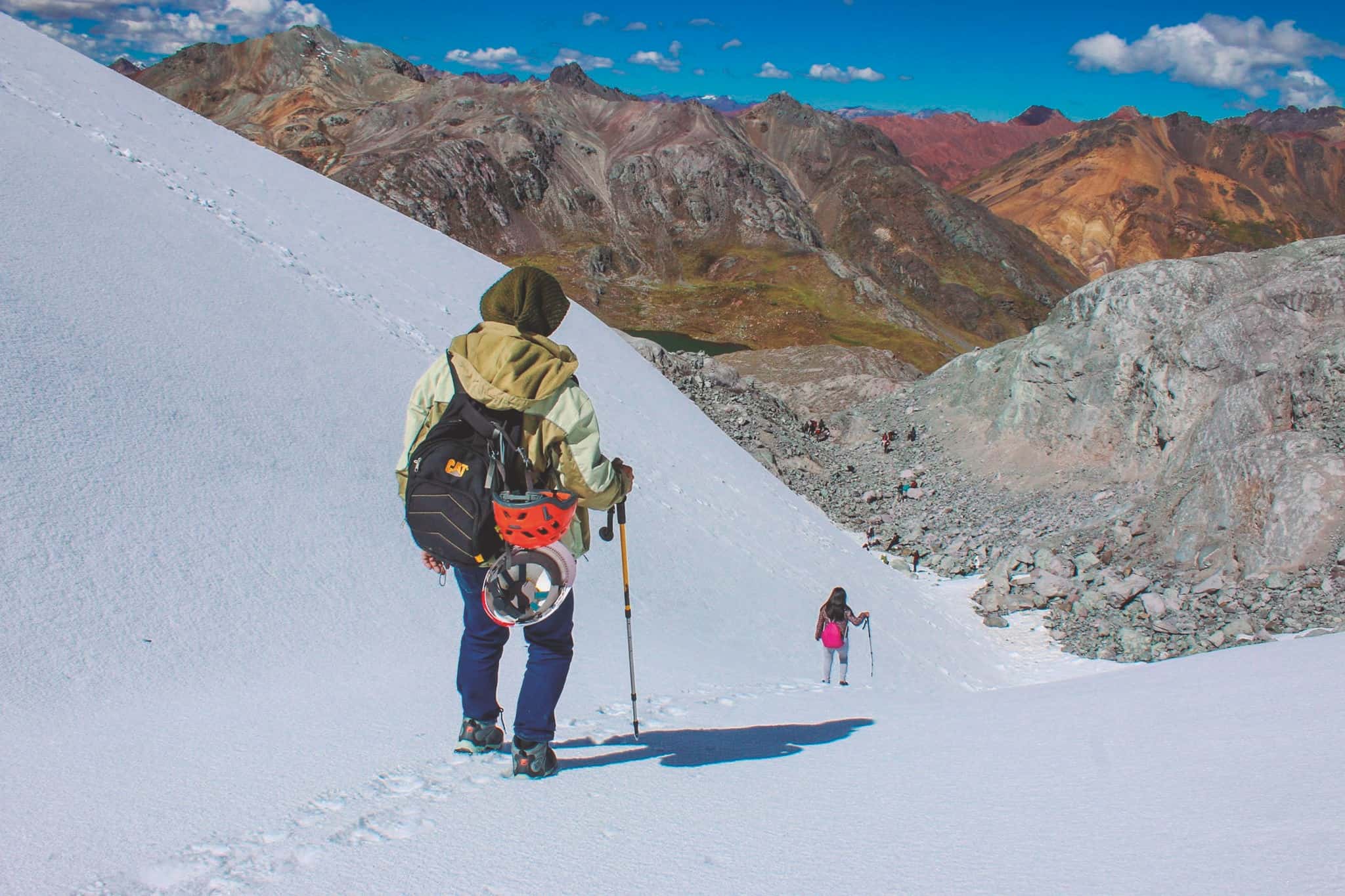 Caminata nevado