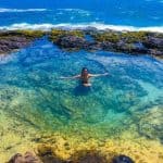 Playa Tuquillo en un full day de verano