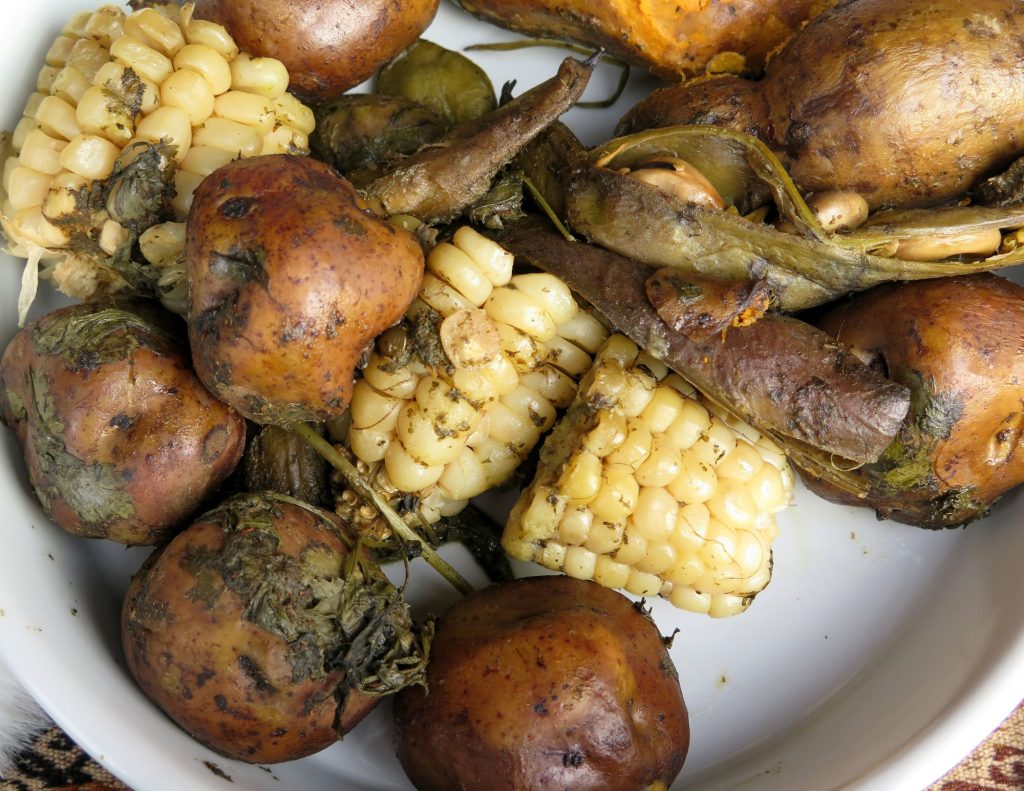 pachamanca almuerzo